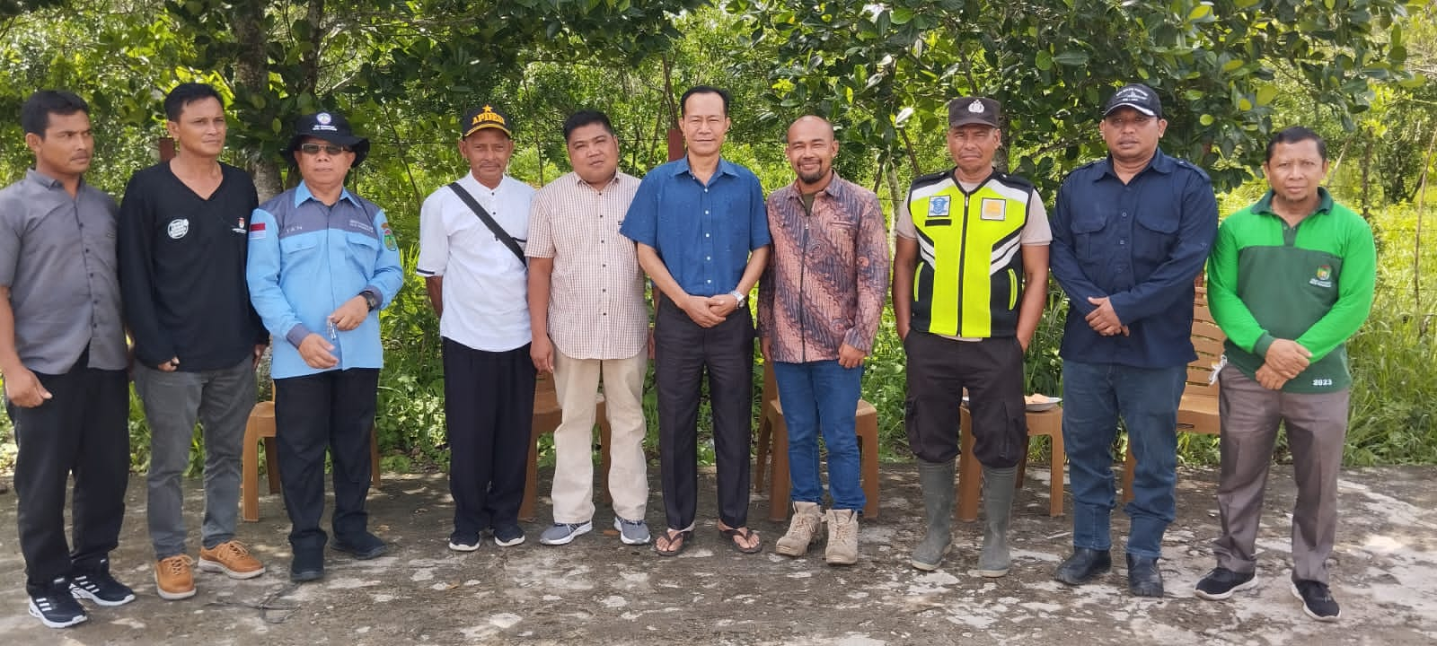 Kegiatan Panen bersama PJ Walikota Prabumulih